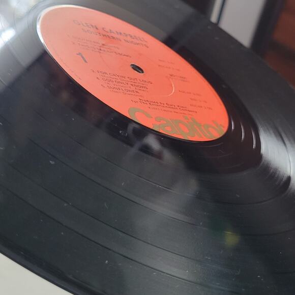 Glen Campbell 2 LP Lot – Southern Nights (1977) + No More Night (1985) – VG - Picture 11 of 11